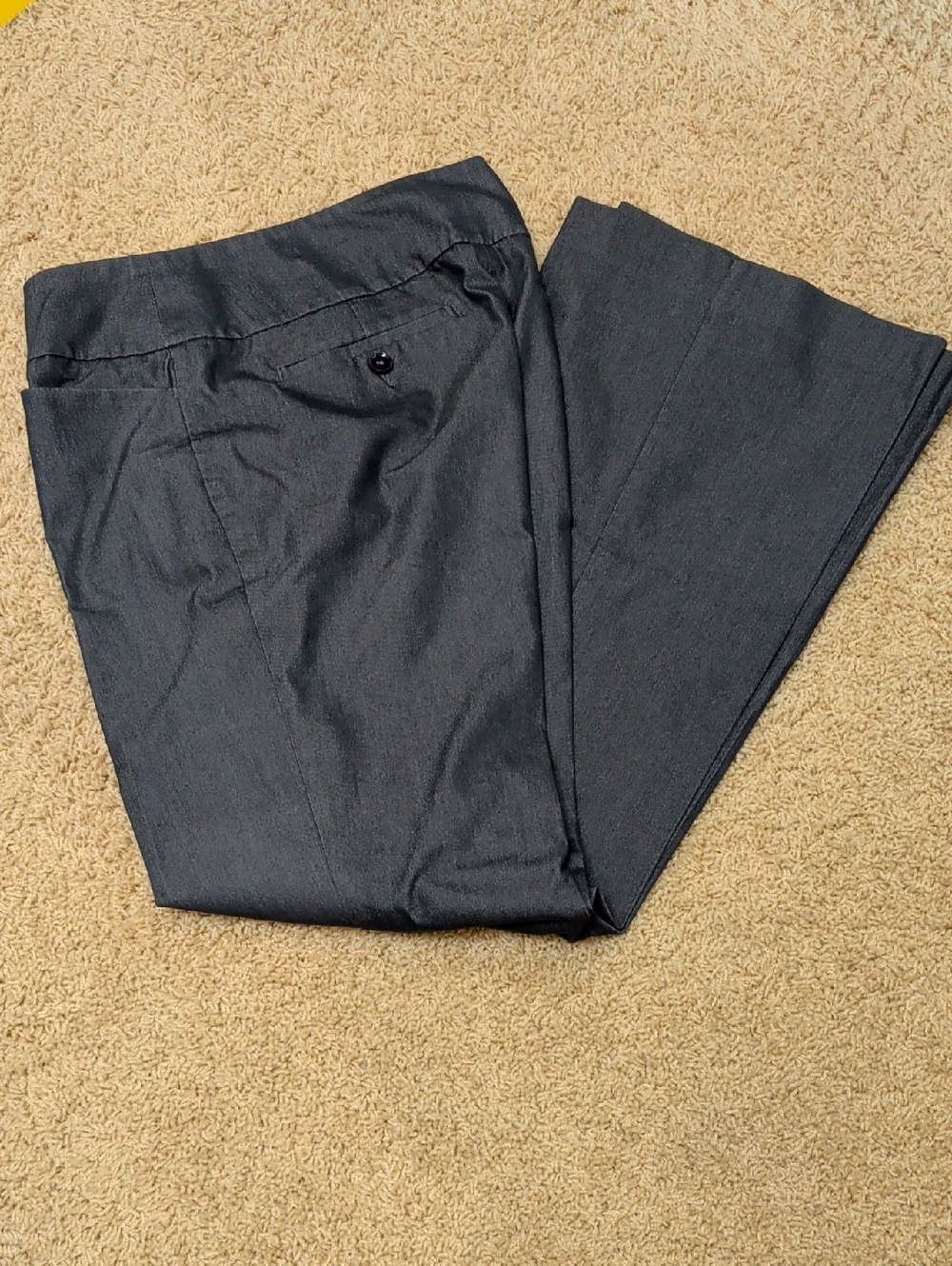 Express Editor Women's Pants in Blue Gray 8
